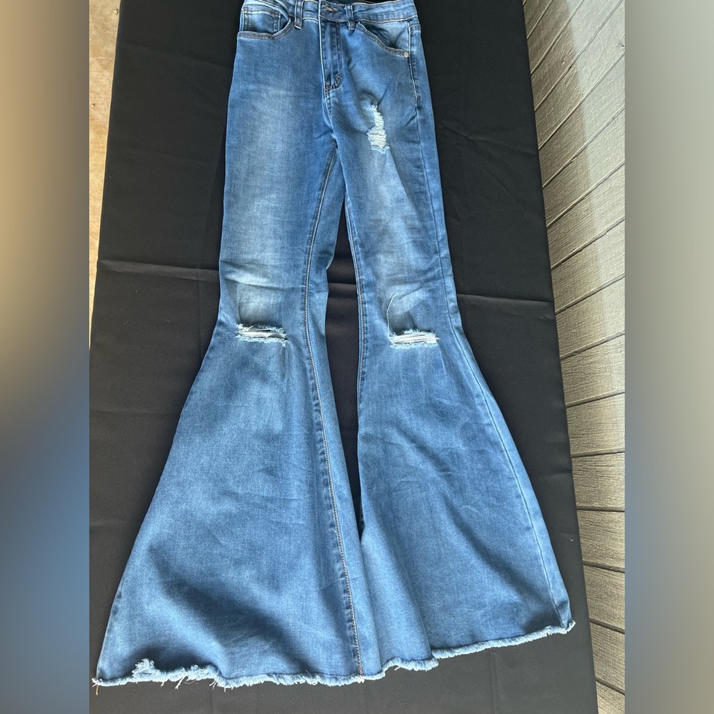 Bell bottom jeans